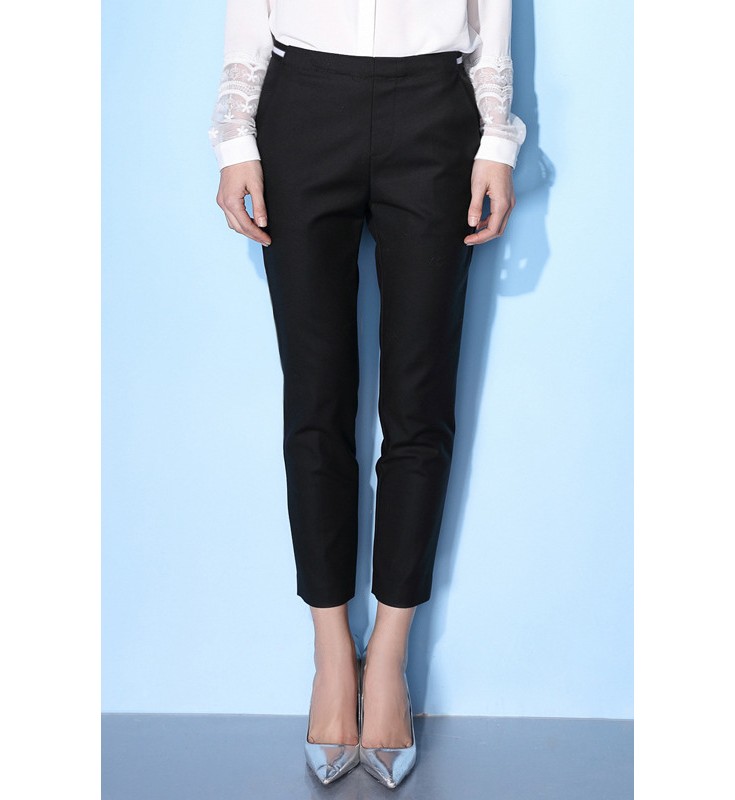 Black Skinny Ankle Pants